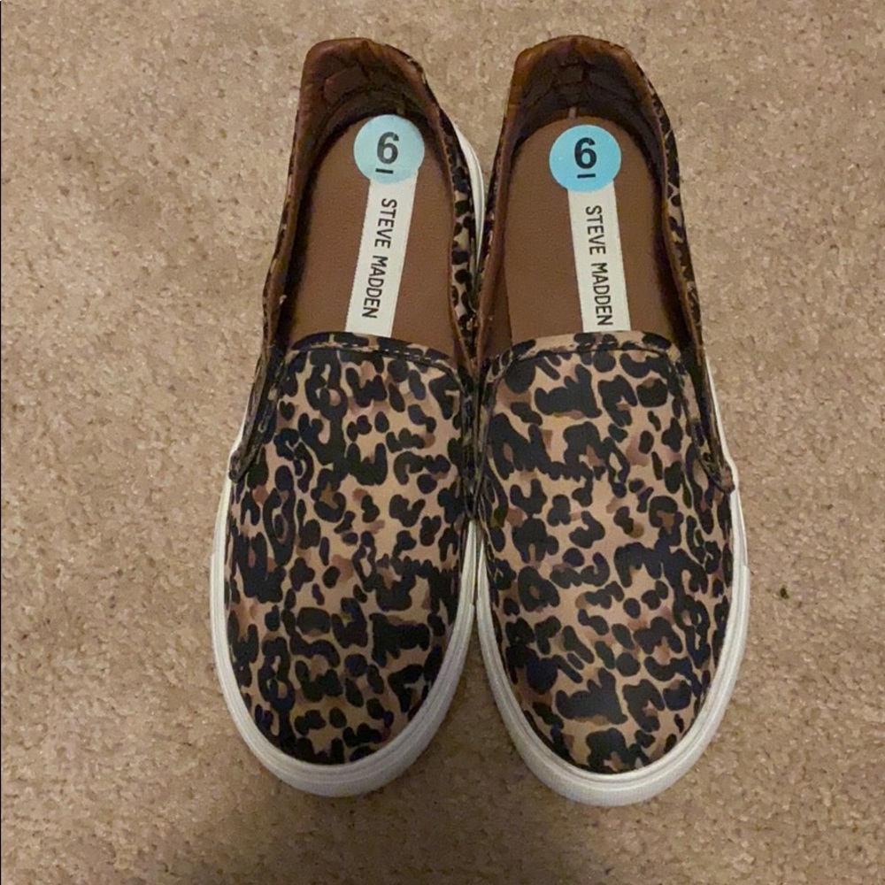 Leopard print steve maddens